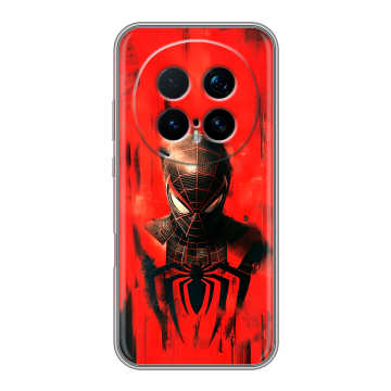 Силиконовый чехол на Honor Magic 8 Pro с принтом человек паук spiderman
