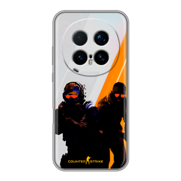 Силиконовый чехол на Honor Magic 8 Pro с принтом Контер страйк Counter strike Силиконовый чехол на Honor Magic 8 Pro с принтом Контер страйк Counter strike