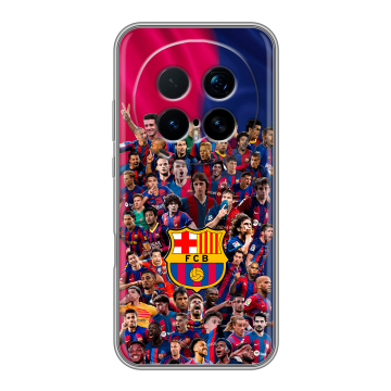 Силиконовый чехол на Honor Magic 8 Pro  с принтом Барселона Barcelona