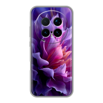 Силиконовый чехол на Honor Magic 8 Pro  с принтом женский цветы