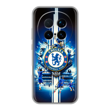 Силиконовый чехол на Honor Magic 8 Pro с принтом Chelsea Челси Силиконовый чехол на Honor Magic 8 Pro с принтом Chelsea Челси