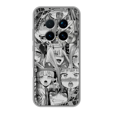 Силиконовый чехол на Honor Magic 8 Pro с принтом Ahegao Ахегао Аниме Силиконовый чехол на Honor Magic 8 Pro с принтом Ahegao Ахегао Аниме