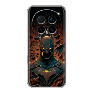 Силиконовый чехол на Honor Magic 8 Pro с принтом Batman Бэтмен Силиконовый чехол на Honor Magic 8 Pro с принтом Batman Бэтмен