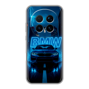 Силиконовый чехол на Honor Magic 8 Pro с принтом BMW БМВ