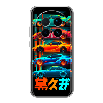 Силиконовый чехол на Honor Magic 8 Pro с принтом машины тачки Силиконовый чехол на Honor Magic 8 Pro с принтом машины тачки