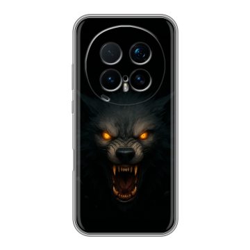 Силиконовый чехол на Honor Magic 8 Pro с принтом Волк Силиконовый чехол на Honor Magic 8 Pro с принтом Волк