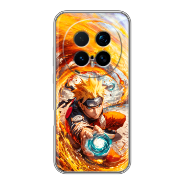 Силиконовый чехол на Honor Magic 8 Pro с принтом Аниме Наруто Naruto