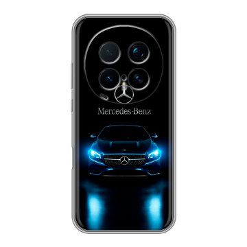 Силиконовый чехол на Honor Magic 8 Pro с принтом Mercedes Мерседес Силиконовый чехол на Honor Magic 8 Pro с принтом Mercedes Мерседес