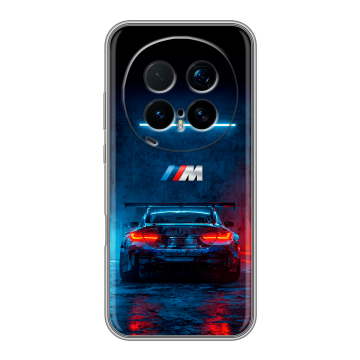 Силиконовый чехол на Honor Magic 8 Pro с принтом BMW БМВ