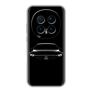 Силиконовый чехол на Honor Magic 8 Pro с принтом Mercedes Мерседес