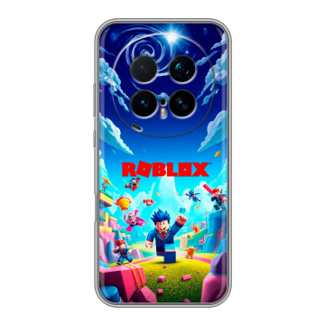 Силиконовый чехол на Honor Magic 8 Pro с принтом Roblox Роблокс Силиконовый чехол на Honor Magic 8 Pro с принтом Roblox Роблокс