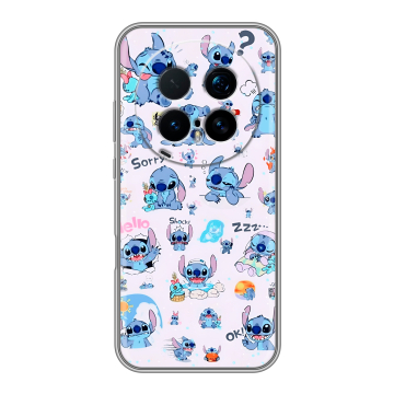 Силиконовый чехол на Honor Magic 8 Pro с принтом Лило и Стич Силиконовый чехол на Honor Magic 8 Pro с принтом Лило и Стич