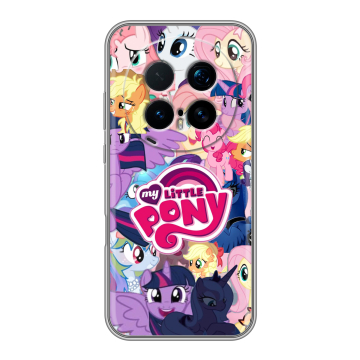 Силиконовый чехол на Honor Magic 8 Pro с принтом My little pony Дружба чудо Силиконовый чехол на Honor Magic 8 Pro с принтом My little pony Дружба чудо