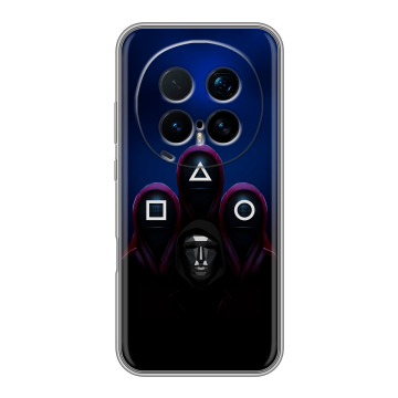 Силиконовый чехол на Honor Magic 8 Pro с принтом Игра Кальмара Силиконовый чехол на Honor Magic 8 Pro с принтом Игра Кальмара