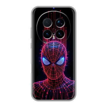 Силиконовый чехол на Honor Magic 8 Pro с принтом Spiderman Человек паук