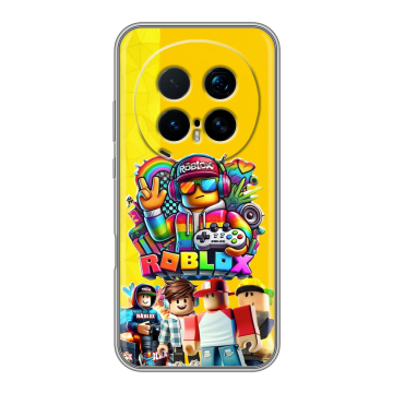Силиконовый чехол на Honor Magic 8 Pro с принтом Roblox Роблокс