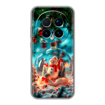 Силиконовый чехол на Honor Magic 8 Pro с принтом Новый год Силиконовый чехол на Honor Magic 8 Pro с принтом Новый год