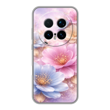 Силиконовый чехол на Honor Magic 8 Pro с принтом женский