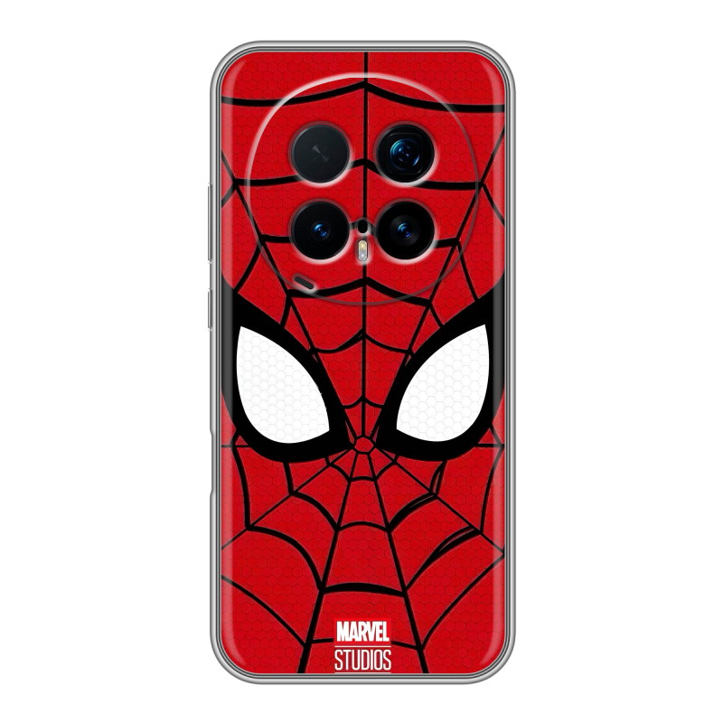 Силиконовый чехол на Honor Magic 8 Pro с принтом человек паук spiderman Силиконовый чехол на Honor Magic 8 Pro с принтом человек паук spiderman