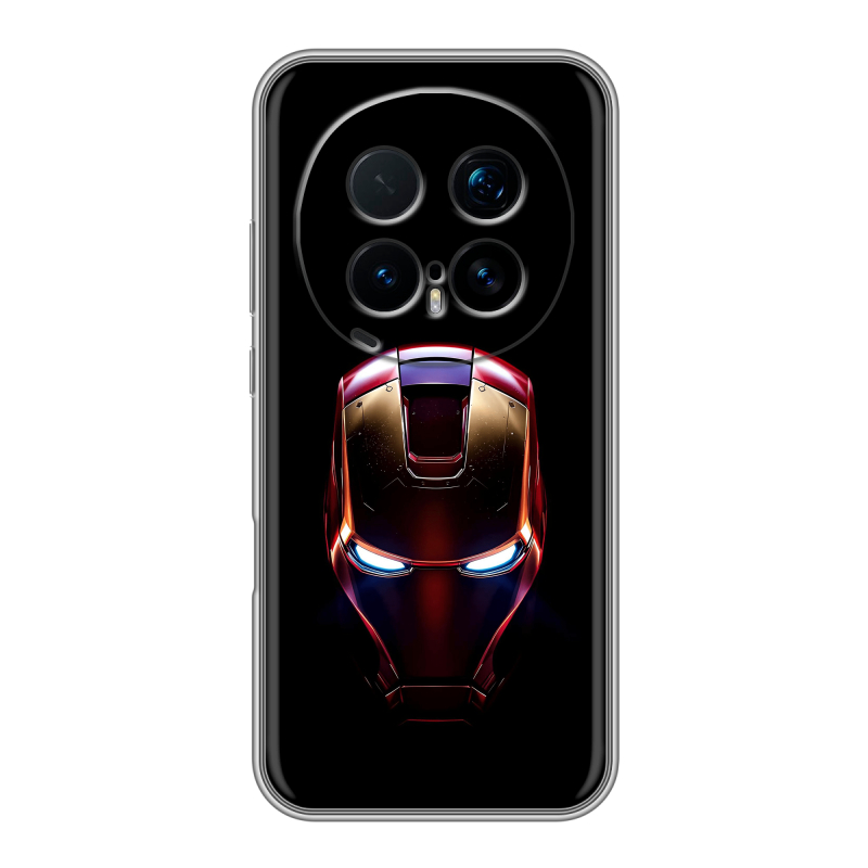 Силиконовый чехол на Honor Magic 8 Pro с принтом IronMan Железный человек Силиконовый чехол на Honor Magic 8 Pro с принтом IronMan Железный человек