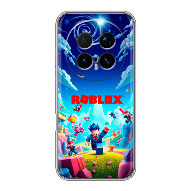 Силиконовый чехол на Honor Magic 8 Pro с принтом Roblox Роблокс Силиконовый чехол на Honor Magic 8 Pro с принтом Roblox Роблокс