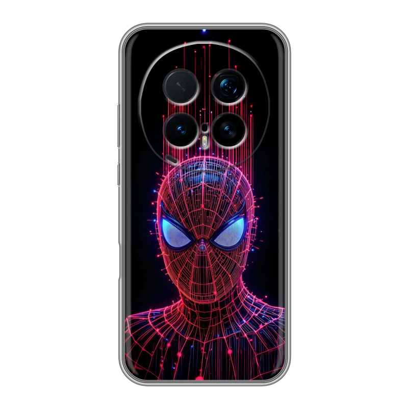 Силиконовый чехол на Honor Magic 8 Pro с принтом Spiderman Человек паук Силиконовый чехол на Honor Magic 8 Pro с принтом Spiderman Человек паук