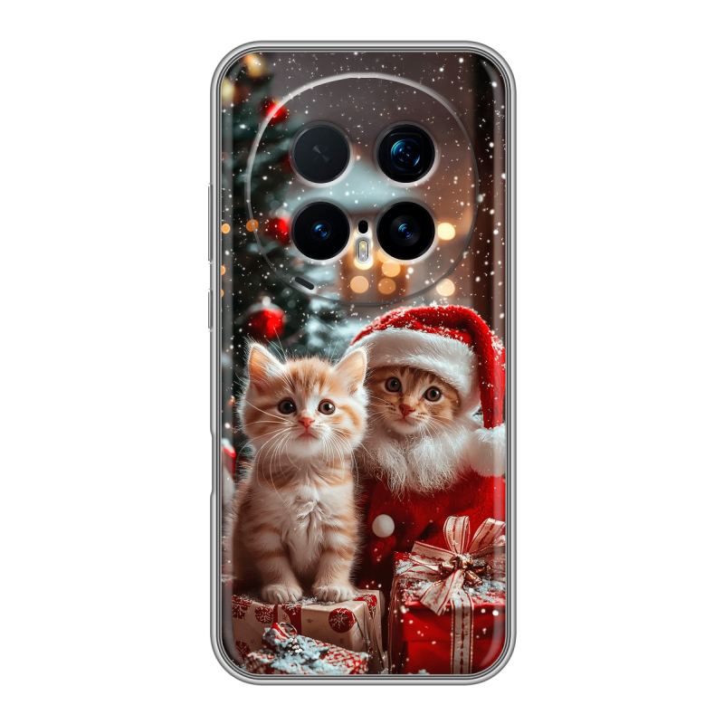 Силиконовый чехол на Honor Magic 8 Pro с принтом Новый год Силиконовый чехол на Honor Magic 8 Pro с принтом Новый год