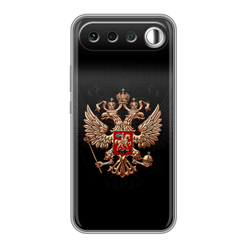 Силиконовый чехол на Realme 16 с принтом Герб России Силиконовый чехол на Realme 16 с принтом Герб России