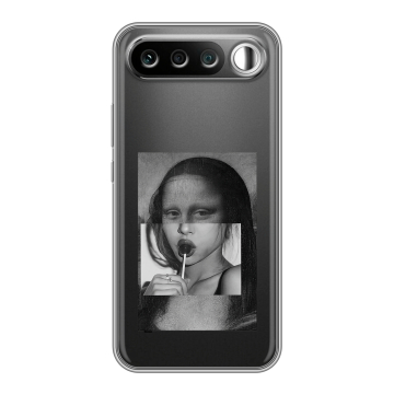 Силиконовый чехол на Realme 16 с принтом Мона Лиза