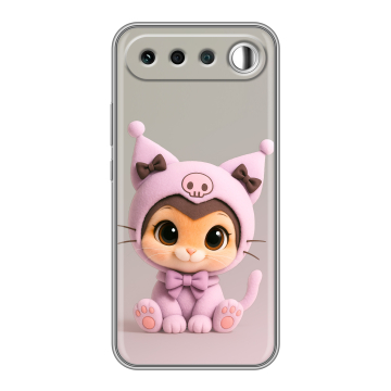 Силиконовый чехол на Realme 16 с принтом Куроми Kuromi 