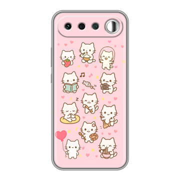 Силиконовый чехол на Realme 16 с принтом Hello Kitty Хелоу Кити