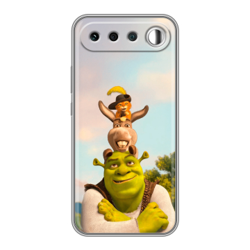 Силиконовый чехол на Realme 16 с принтом Шрек Shrek Силиконовый чехол на Realme 16 с принтом Шрек Shrek