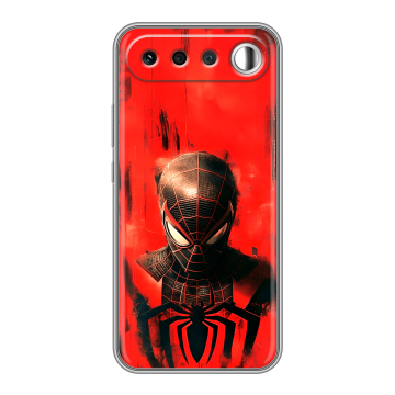 Силиконовый чехол на Realme 16 с принтом человек паук spiderman