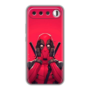Силиконовый чехол на Realme 16 с принтом Дедпул Deadpool