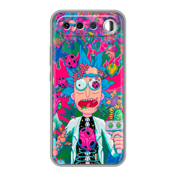 Силиконовый чехол на Realme 16 с принтом Рик и Морти Rick Morty