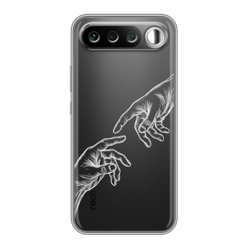 Силиконовый чехол на Realme 16 с принтом Сотворение мира Силиконовый чехол на Realme 16 с принтом Сотворение мира