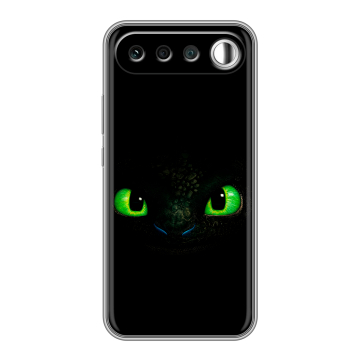 Силиконовый чехол на Realme 16 с принтом Как приручить дракона