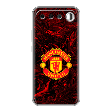 Силиконовый чехол на Realme 16 с принтом Manchester United Силиконовый чехол на Realme 16 с принтом Manchester United