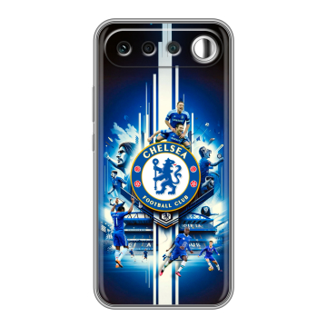 Силиконовый чехол на Realme 16 с принтом Chelsea Челси Силиконовый чехол на Realme 16 с принтом Chelsea Челси