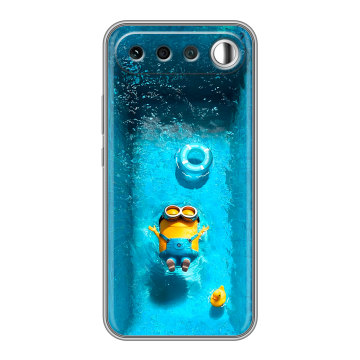Силиконовый чехол на Realme 16 с принтом Миньоны Силиконовый чехол на Realme 16 с принтом Миньоны