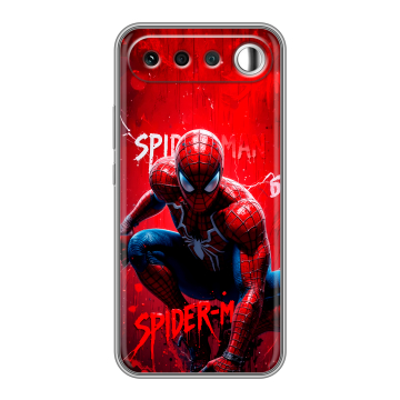 Силиконовый чехол на Realme 16 с принтом Spiderman Человек паук Силиконовый чехол на Realme 16 с принтом Spiderman Человек паук