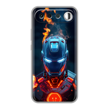 Силиконовый чехол на Realme 16 с принтом IronMan Железный человек