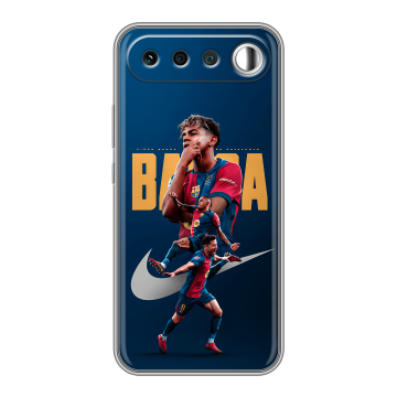 Силиконовый чехол на Realme 16 с принтом Барселона Barca Yamal 