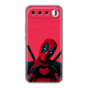 Силиконовый чехол на Realme 16 с принтом Дедпул Deadpool