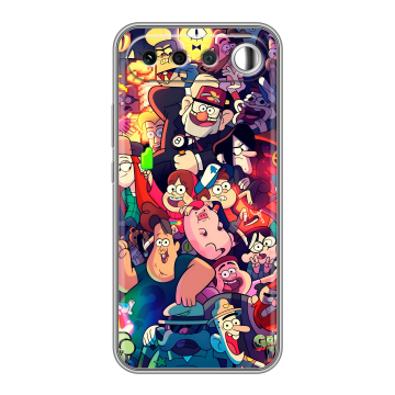 Силиконовый чехол на Realme 16 с принтом Gravity Falls Гравити Фолз