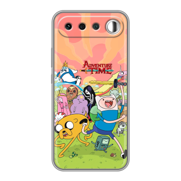 Силиконовый чехол на Realme 16 с принтом Adventure time Время приключений Силиконовый чехол на Realme 16 с принтом Adventure time Время приключений