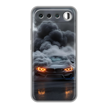 Силиконовый чехол на Realme 16 с принтом BMW БМВ Силиконовый чехол на Realme 16 с принтом BMW БМВ