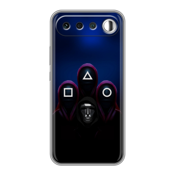 Силиконовый чехол на Realme 16 с принтом Игра Кальмара Силиконовый чехол на Realme 16 с принтом Игра Кальмара