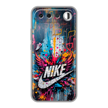 Силиконовый чехол на Realme 16 с принтом Nike Найк