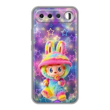 Силиконовый чехол на Realme 16 с принтом Labubu Лабубу Силиконовый чехол на Realme 16 с принтом Labubu Лабубу